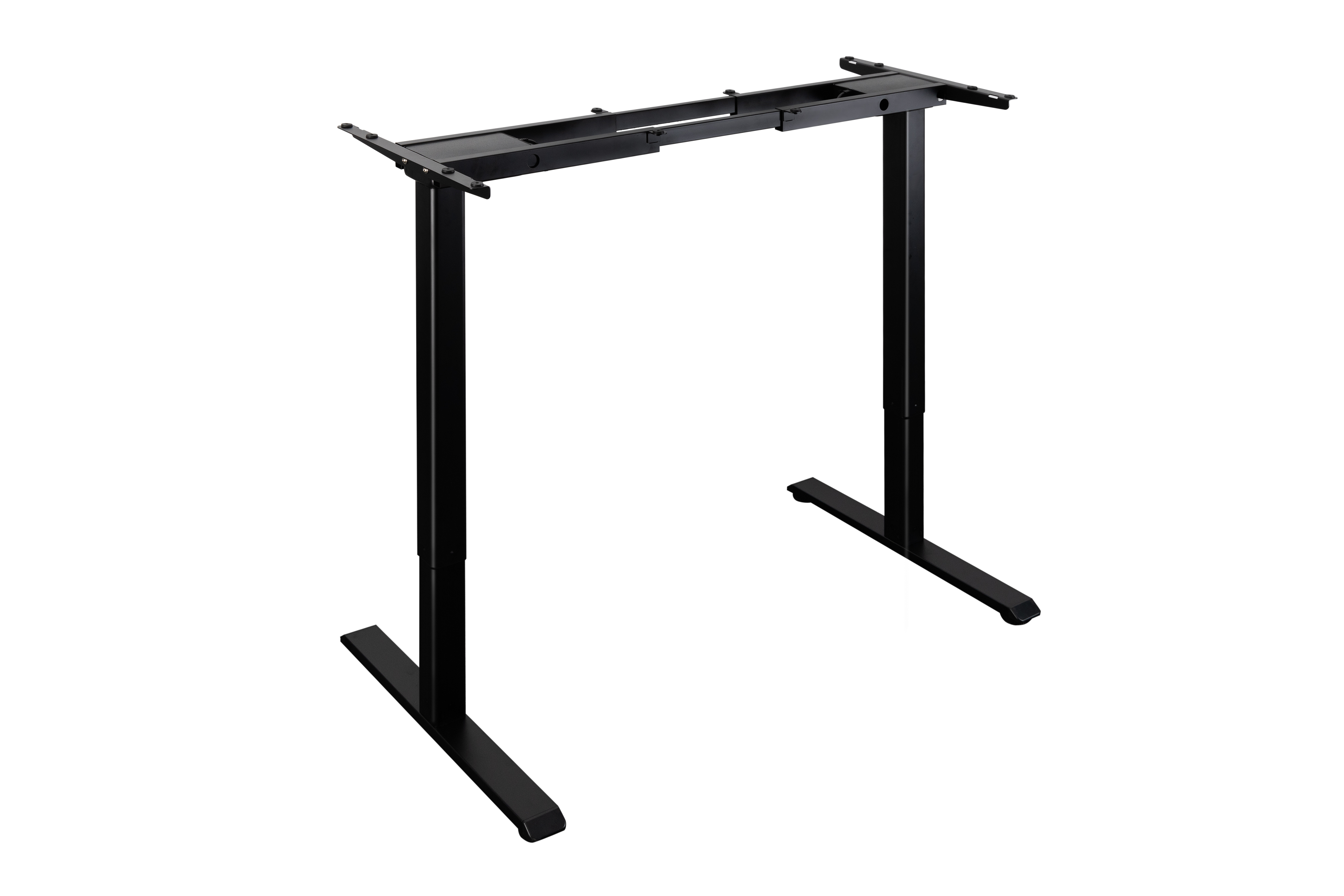 Dual motor desk frame
